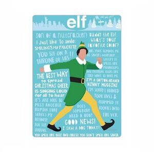 Elf Quotes Magnet 